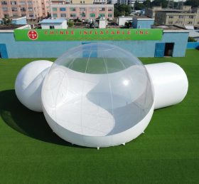 Tent1-5045 Weißes Aufblasbares Blasenzelt