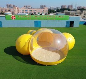 Tent1-5047O Yellow Inflatable Bubble Ten...