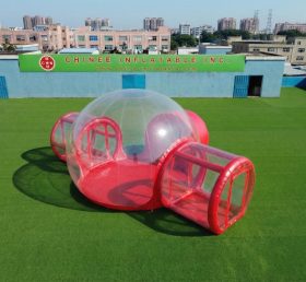 Tent1-5048M Red Inflatable Bubble Tent