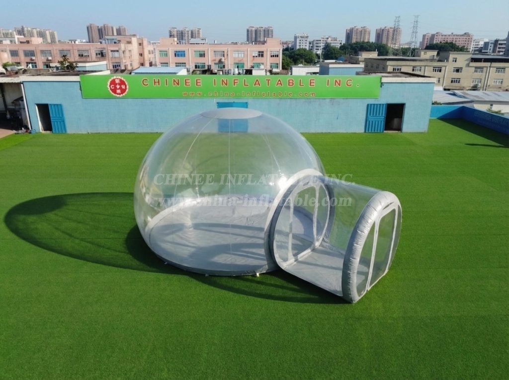 Tent1-5044E Grey Inflatable Bubble Tent