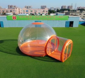 Tent1-5044I Orange Aufblasbares Blasenzelt