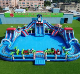 Pool3-843 Thomas & Friends Theme Pool Wa...