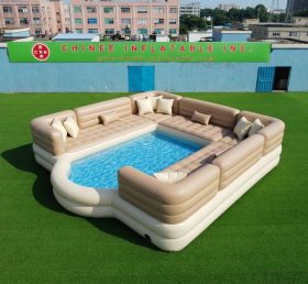 Pool4-003 Aufblasbarer Pool mit Bar
