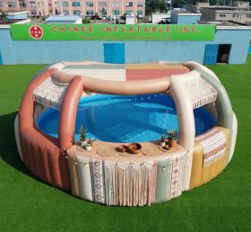 Pool4-004 Aufblasbarer Pool mit Bar