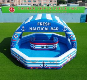 Pool4-005 Aufblasbares Schwimmbecken mit Bar