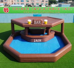 Pool4-008 Aufblasbares Pool mit Bar