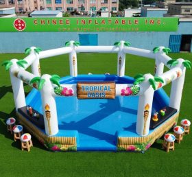 Pool4-012 Aufblasbares Schwimmbecken mit Bar