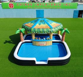 Pool4-019 Aufblasbares Schwimmbecken mit Bar