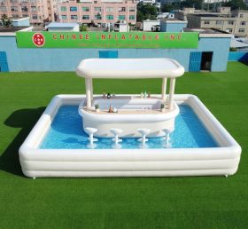 Pool4-022 Aufblasbares Schwimmbecken mit Bar