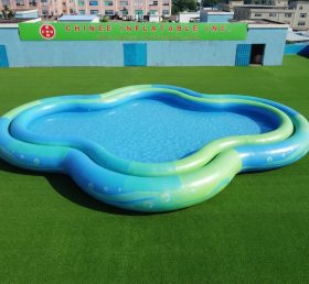 Pool4-024 Unregelmäßig geformtes aufblasbares Schwimmbecken