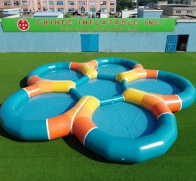 Pool4-049 Unregelmäßig geformtes aufblasbares Becken
