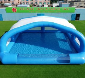Pool4-076 Aufblasbares Schwimmbecken mit Sonnendach