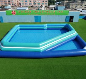 Pool4-096 Rechteckiges Aufblasbares Schwimmbecken