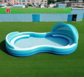 Pool4-112 Stromlinienförmiges Aufblasbares Schwimmbecken