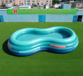 Pool4-119 Stromlinienförmiges Aufblasbares Schwimmbecken