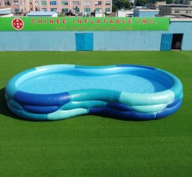 Pool4-128 Stromlinienförmiges Aufblasbares Schwimmbecken
