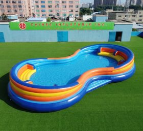 Pool4-130 Stromlinienförmiges Aufblasbares Schwimmbecken