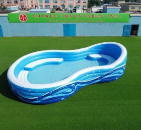 Pool4-131 Stromlinienförmiges Aufblasbares Becken