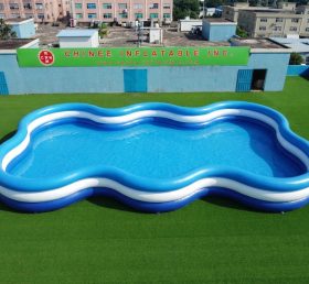 Pool4-133 Stromlinienförmiges Aufblasbares Schwimmbecken