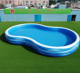 Pool4-134 Stromlinienförmiges Aufblassbares Schwimmbecken