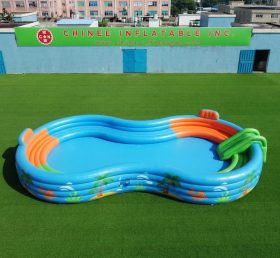 Pool4-146 Stromlinienförmiges Aufblasbares Schwimmbecken
