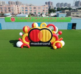 S4-2076 Mastercard Aufblasbares Werbeschild