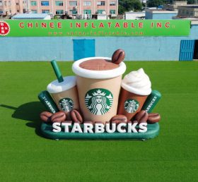 S4-2120 Starbucks Aufblasbares Werbeschild