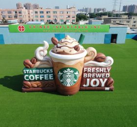 S4-2121 Starbucks Aufblasbares Werbeschild