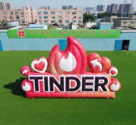 S4-2127 Tinder Aufblasbares Werbeschild