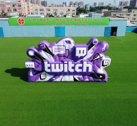 S4-2130 Twitch Aufblasbares Werbeschild