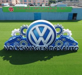 S4-2138 Volkswagen Aufblasbares Werbeschild