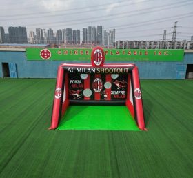 T11-7000 AC Milan Thema Aufblasbares Fußball-Schießspiel
