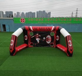 T11-7004 AC Milan Thema Aufblasbares Fußball-Torwandspiel