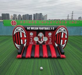 T11-7006 AC Milan Thema Aufblasbares Fußball-Schießspiel