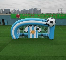 T11-7019 Argentinische Nationalmannschaft Thema Aufblasbares Fußball-Schießspiel