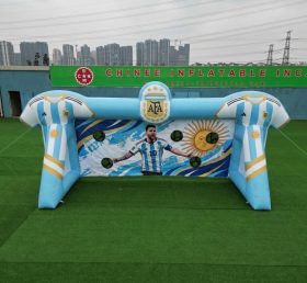 T11-7020 Argentinische Nationalmannschaft Thema Aufblasbares Fußball-Schussspiel