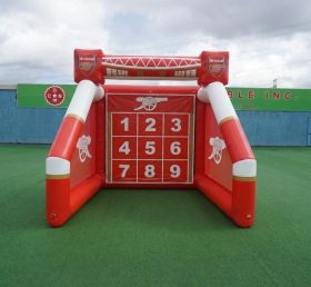 T11-7026 Arsenal Thema Aufblasbares Fußball-Schießspiel