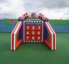 T11-7035 Atletico Madrid Thema aufblasbares Fußball-Schießspiel