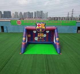 T11-7044 Barcelona Thema Aufblasbares Fußball-Torabschuss-Spiel