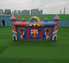 T11-7048 Barcelona Thema Aufblasbares Fußball-Schuss-Spiel