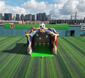 T11-7049 Barcelona Thema Aufblasbares Fußball-Schießspiel
