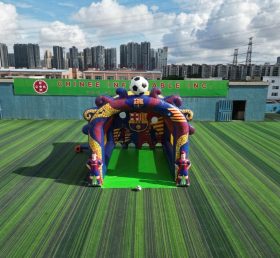 T11-7051 Barcelona Thema Aufblasbares Fußball-Schießspiel