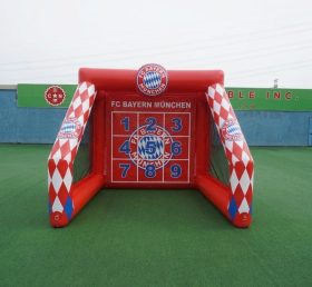 T11-7055 Bayern München Thema Aufblasbares Fußball-Torwandspiel