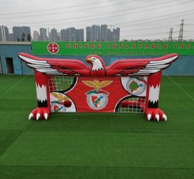 T11-7063 Benfica Themenaufblasbares Fußball-Schießspiel
