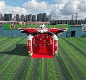 T11-7066 Benfica Thema Aufblasbares Fußball-Schießspiel