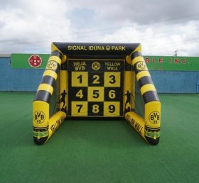 T11-7075 Borussia Dortmund Thema Aufblasbares Fußball-Schießspiel