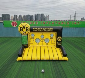 T11-7080 Borussia Dortmund Thema Aufblasbares Fußball-Schießspiel