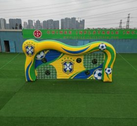 T11-7088 Brasilien-Nationalmannschaft-Thema Aufblasbares Fußball-Schießspiel