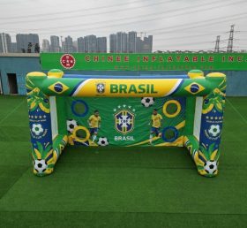 T11-7089 Brasilien-Nationalmannschaft-Thema Aufblasbares Fußball-Schießspiel