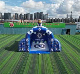 T11-7104 Chelsea Thema Aufblasbares Fußball-Schießspiel